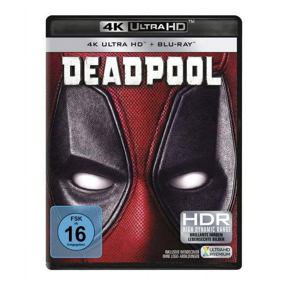 Deadpool (4K Ultra-HD) (+ Blu-ray) (4K Ultra HD) Ryan Reynolds Morena Baccarin Tim Miller