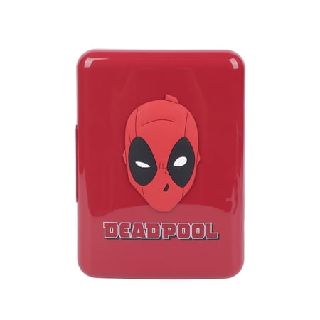 Deadpool 4L 6-Can Mini Fridge, Red