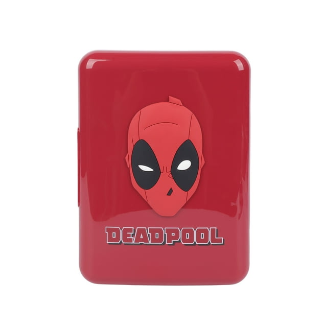 Deadpool 4L 6-Can Mini Fridge, Red