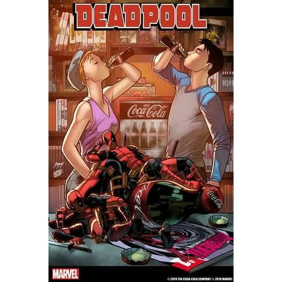 Deadpool #5 Jan Bazaldua Coca-cola Var Marvel Prh Comic Book