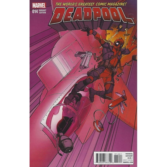 Deadpool (5th Series) #14B VF ; Marvel Comic Book