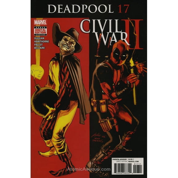 Deadpool (5th Series) #17 VF ; Marvel Comic Book