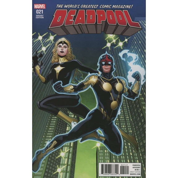 Deadpool (5th Series) #21C VF ; Marvel Comic Book