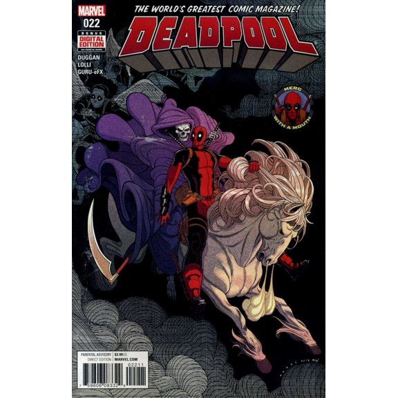 Deadpool (5th Series) #22 VF ; Marvel Comic Book