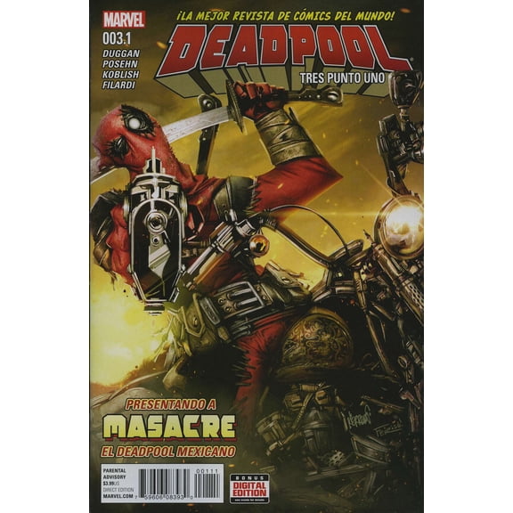 Deadpool (5th Series) #3.1 VF ; Marvel Comic Book