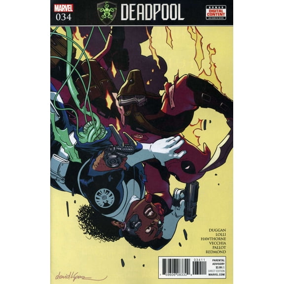 Deadpool (5th Series) #34 VF ; Marvel Comic Book