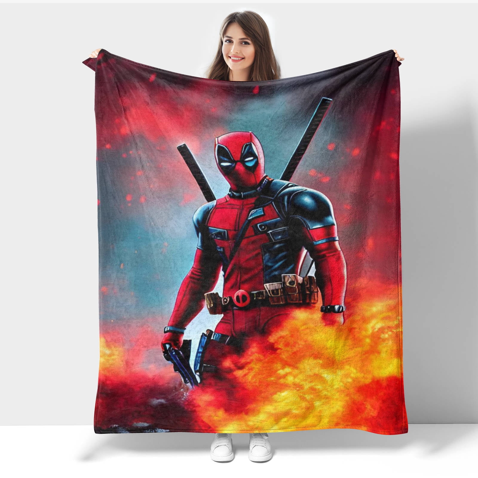 Deadpool 80IN*60IN Blanket - Walmart.com