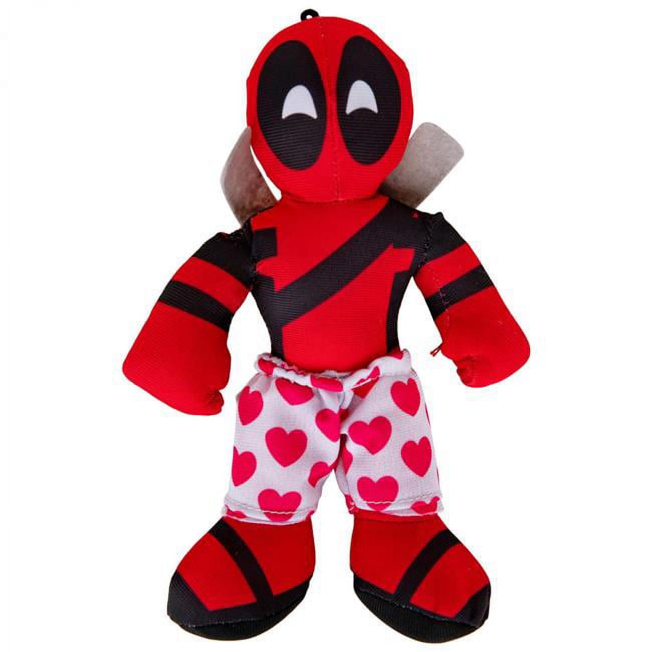 Deadpool 853685 9 in. Heart Boxers Plush Doll, Red - Walmart.com