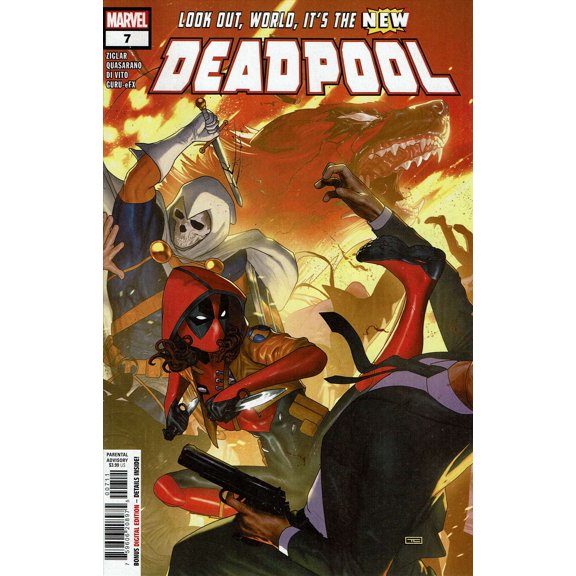 Deadpool (9th Series) #7 VF ; Marvel Comic Book