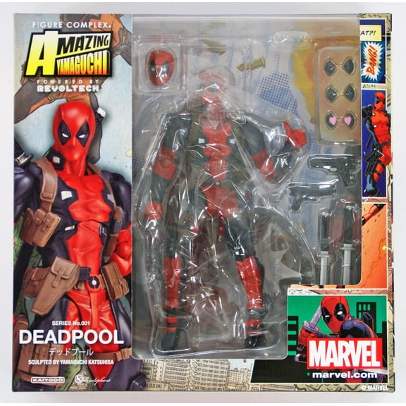 Kaiyodo Amazing Yamaguchi No. 001 Marvel Deadpool Action Figure
