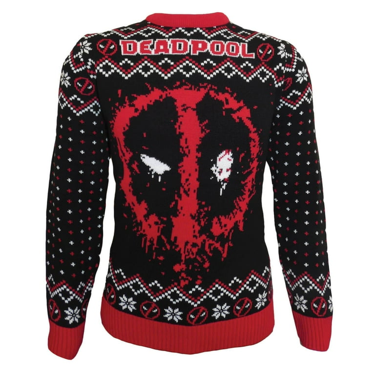 Deadpool christmas sweater clearance walmart