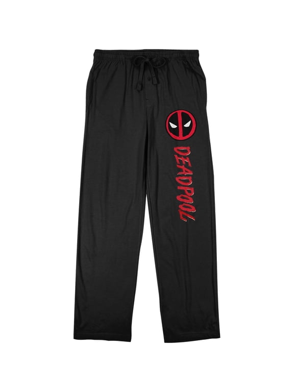 Deadpool Adult Unisex Sleep Pants Deadpool Classic Marvel Licensed Pajama Pants-Small