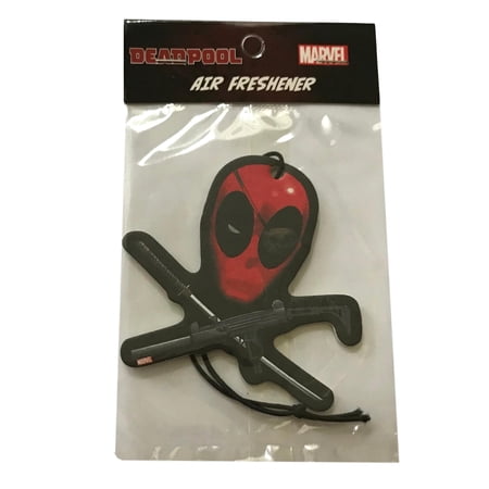 Deadpool Air Freshener Lemon Fruit Scent Comic Book Fan Gift