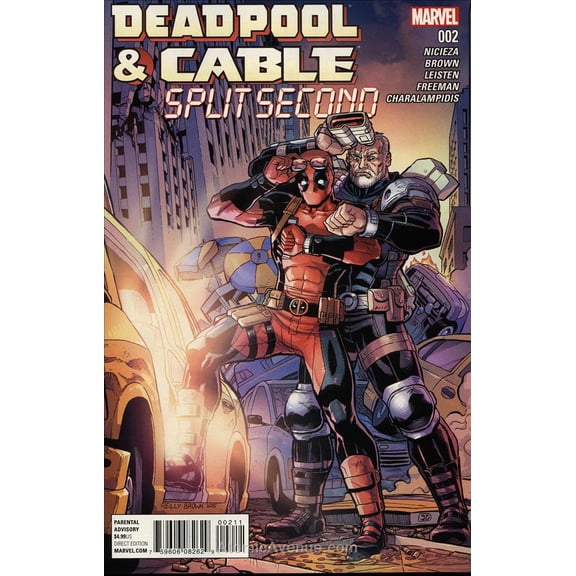 Deadpool And Cable: Split Second #2 VF ; Marvel Comic Book