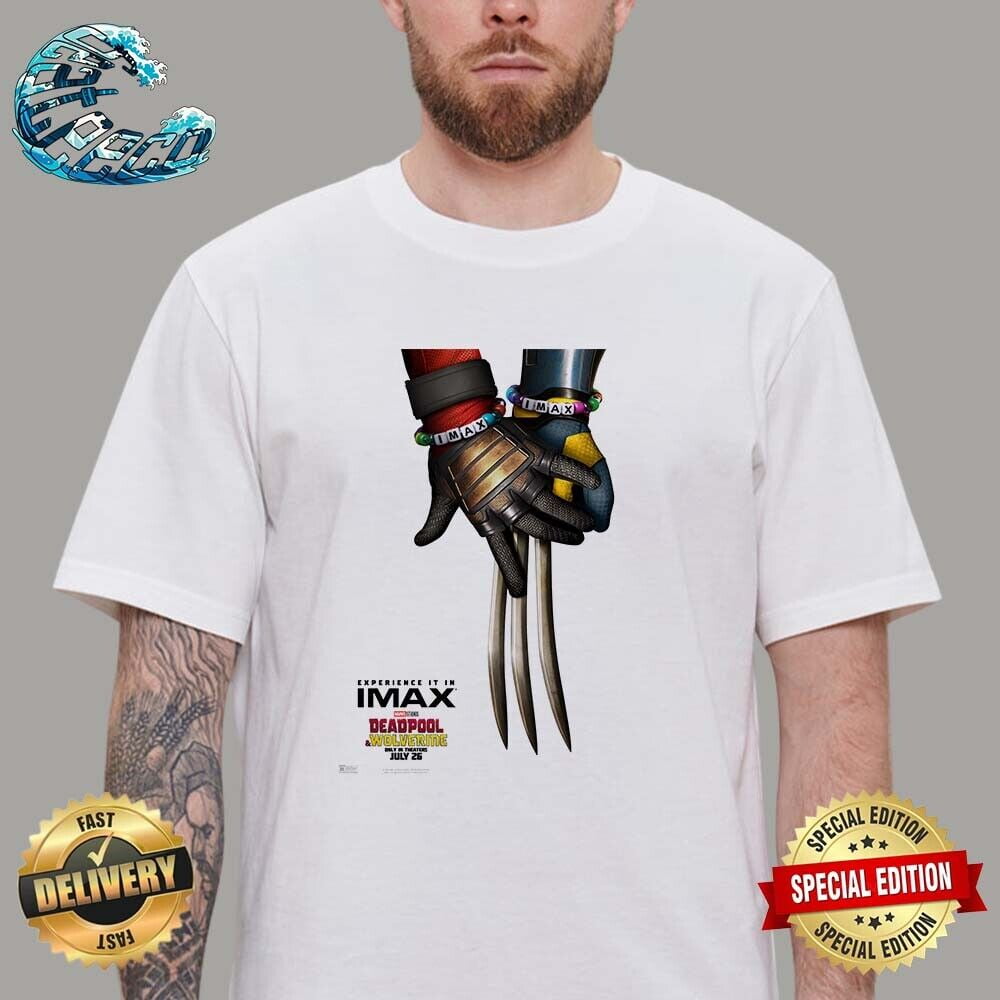 Deadpool And Wolverine Imax New Poster Releasing In Theaters On July 26 TShirt