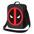 thumbnail image 1 of Deadpool And Wolverine Lunch Bag Portable Insulated Lunch Box Large Capacity Tote Bag Zipper Net Pocket 10.5 x 8 x 4.5 Inch., 1 of 3