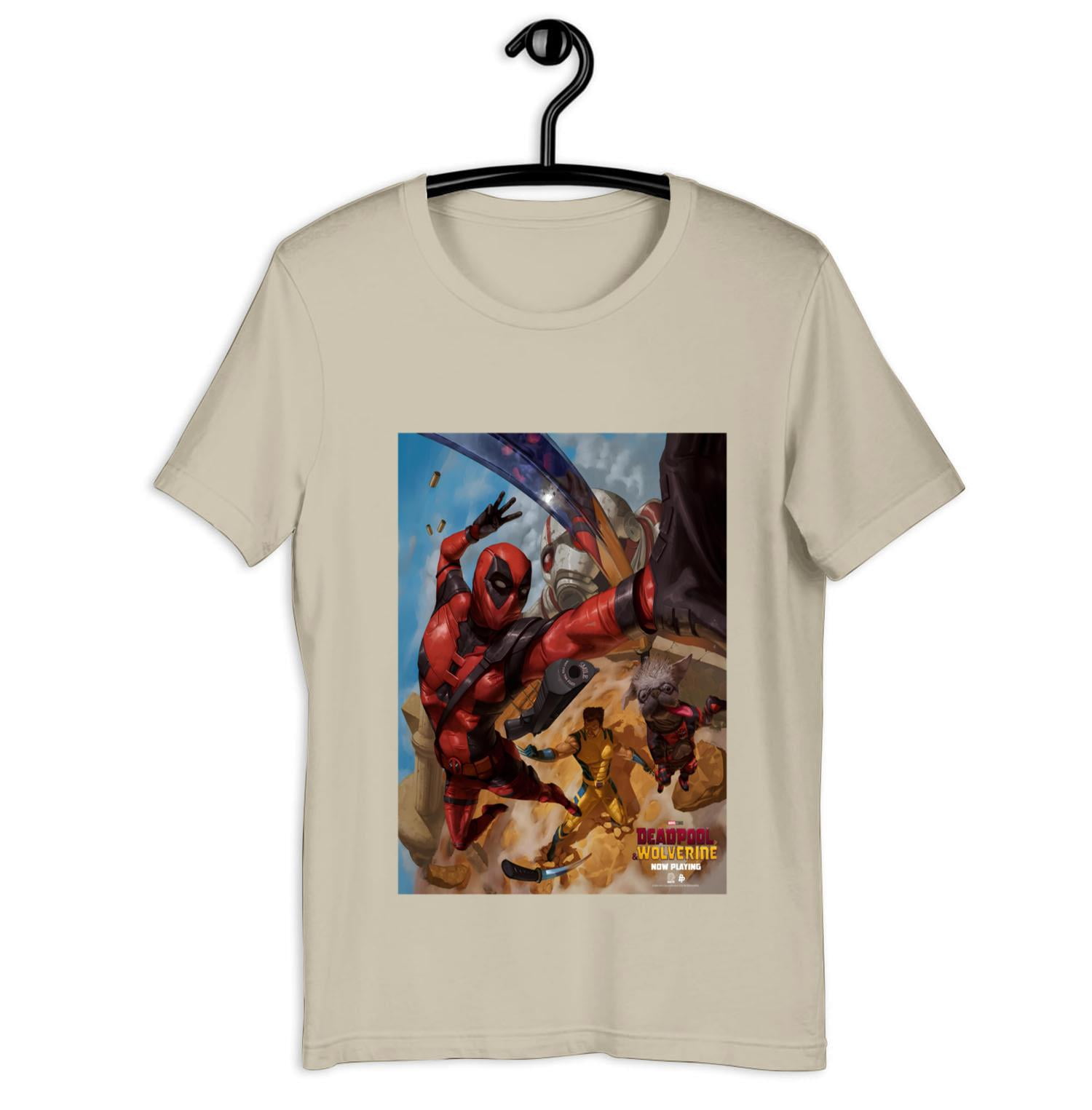Deadpool And Wolverine Movie 2025 Limited Poster Tshirt