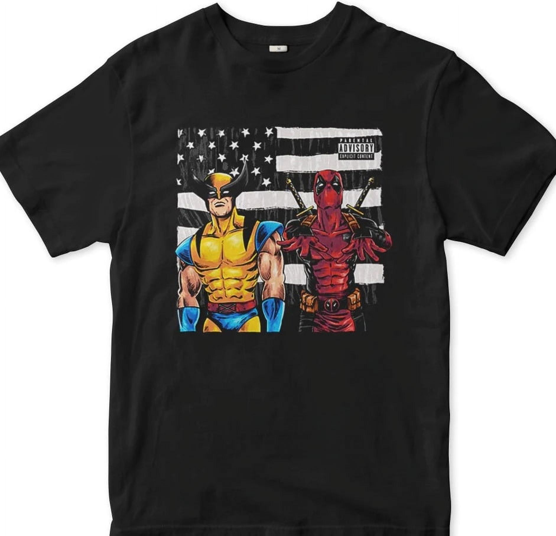 Deadpool And Wolverine TShirt, HipHop Stars Gift For Men And Women