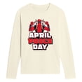 thumbnail image 1 of Deadpool - April Pool's Day - Men's Long Sleeve Graphic T-Shirt, 1 of 3
