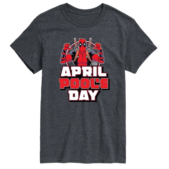 Deadpool - April Pool's Day - Men's Short Sleeve Graphic T-Shirt