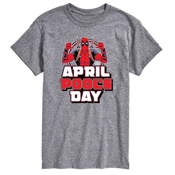 Deadpool - April Pool's Day - Men's Short Sleeve Graphic T-Shirt