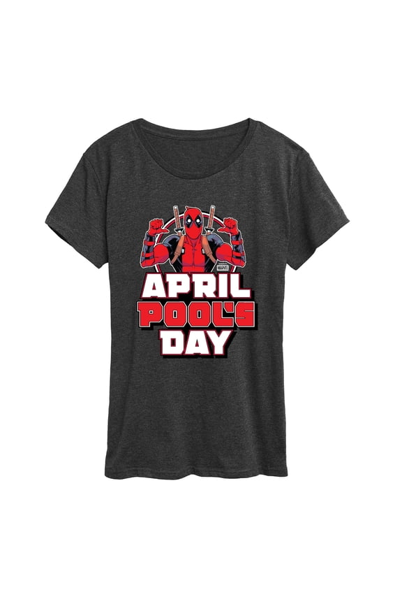 - April Pool's Day - Women's Short Sleeve Graphic T-Shirt