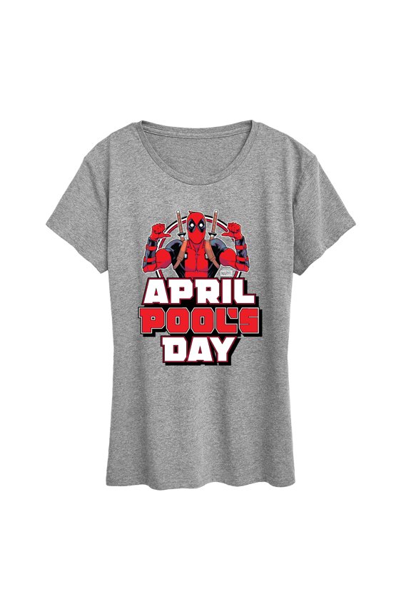 - April Pool's Day - Women's Short Sleeve Graphic T-Shirt