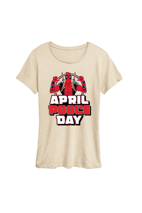 - April Pool's Day - Women's Short Sleeve Graphic T-Shirt