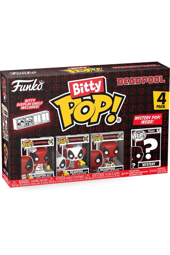 Bitty POP: Deadpool Backyard Griller Bitty Pop! Mini-Figure 4-Pack
