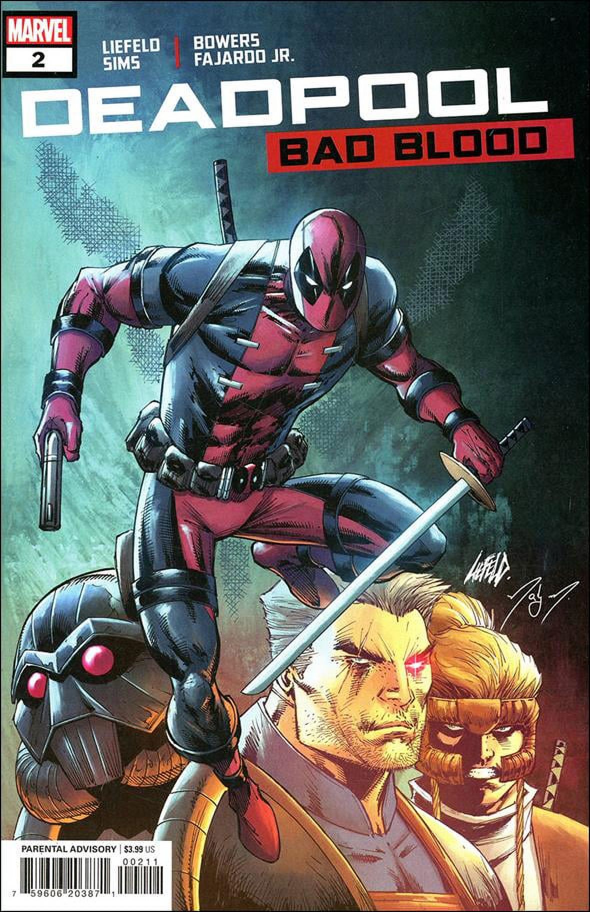 Deadpool: Bad Blood (2nd Series) #2 VF ; Marvel Comic Book