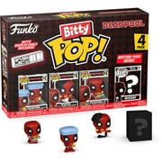 Funko Bitty POP: Deadpool Bathtime Funko Bitty Pop! Mini-Figure 4-Pack