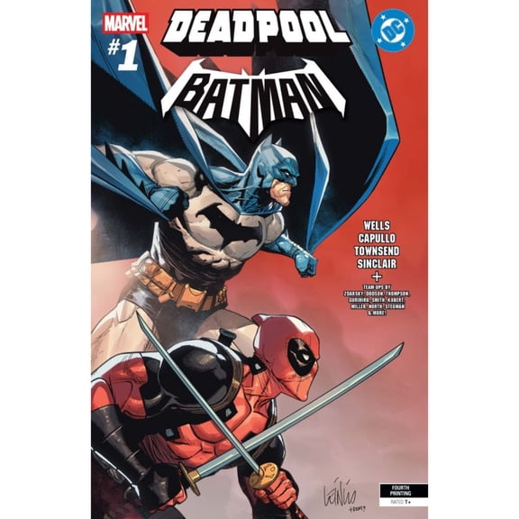 Deadpool/Batman #1 Leinil Yu 4th Printing CVR ZB 2025 Comics Marvel Comics