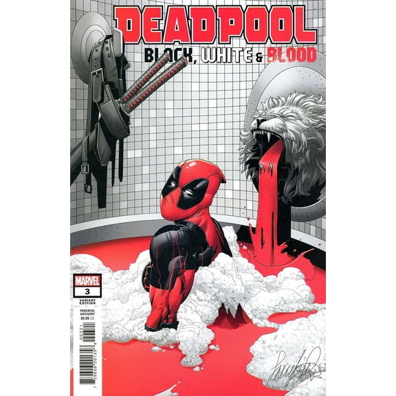 Deadpool: Black, White, And Blood #3A VF ; Marvel Comic Book