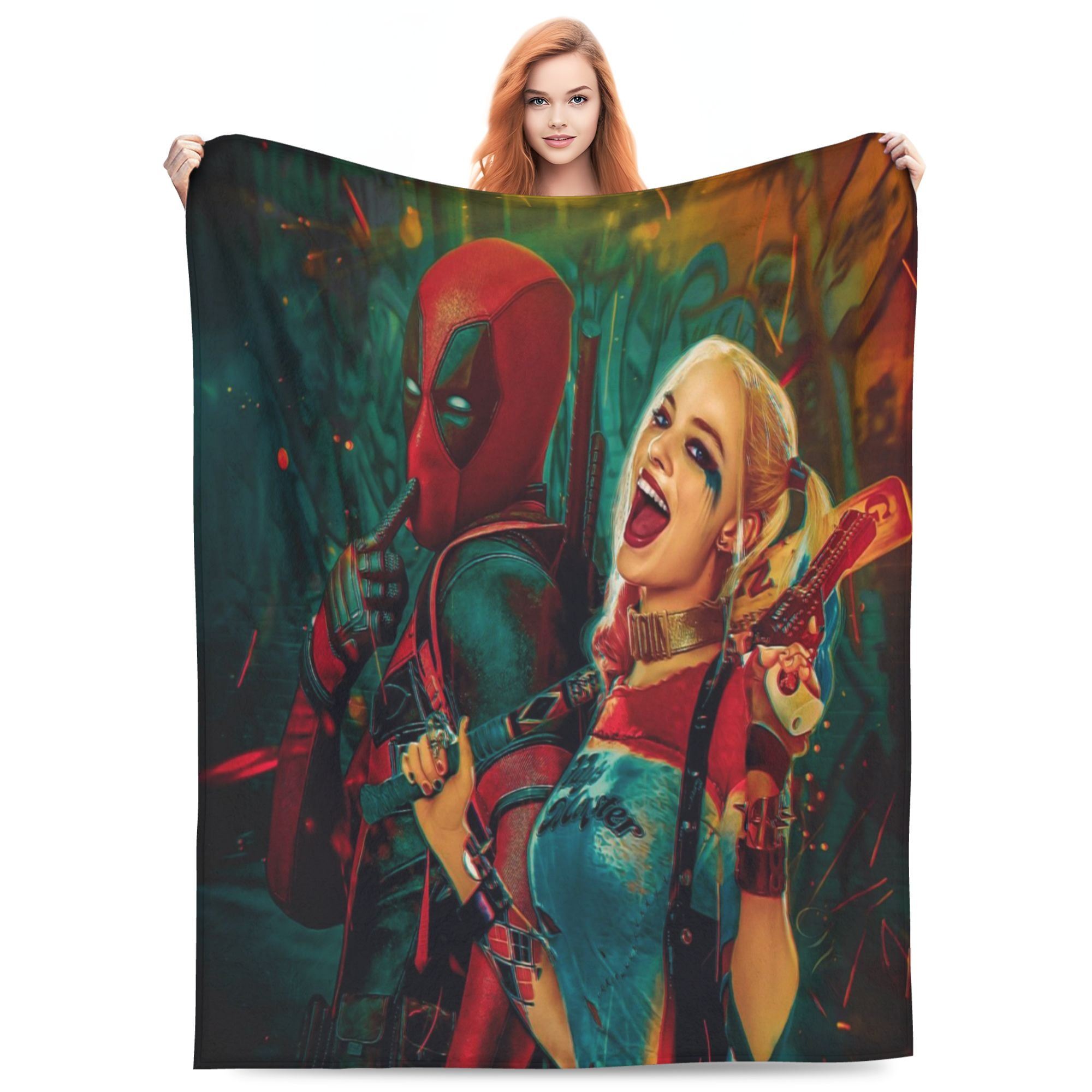 Deadpool blanket walmart hotsell