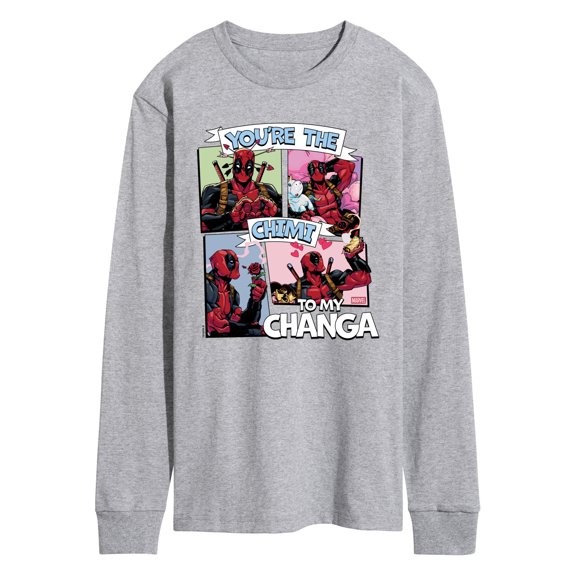 Deadpool - Chimichanga Men's Long Sleeve Graphic T-Shirt