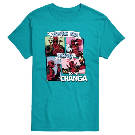 Deadpool - Chimichanga - Men's Short Sleeve Graphic T-Shirt