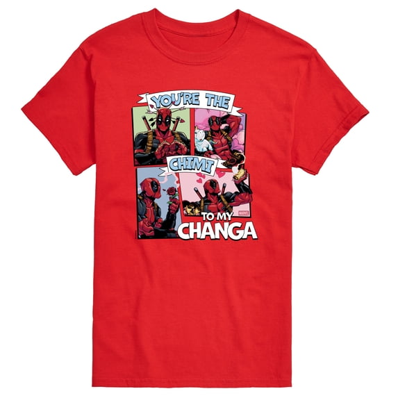 Deadpool - Chimichanga - Men's Short Sleeve Graphic T-Shirt