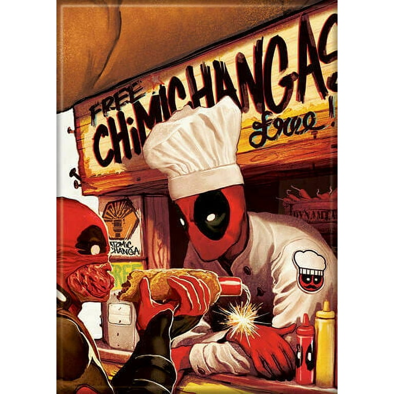 Marvel Deadpool Chimichanga Poster