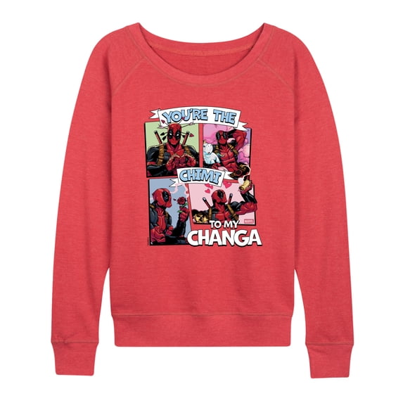 Deadpool - Chimichanga - Women's French Terry Long Sleeve Pullover
