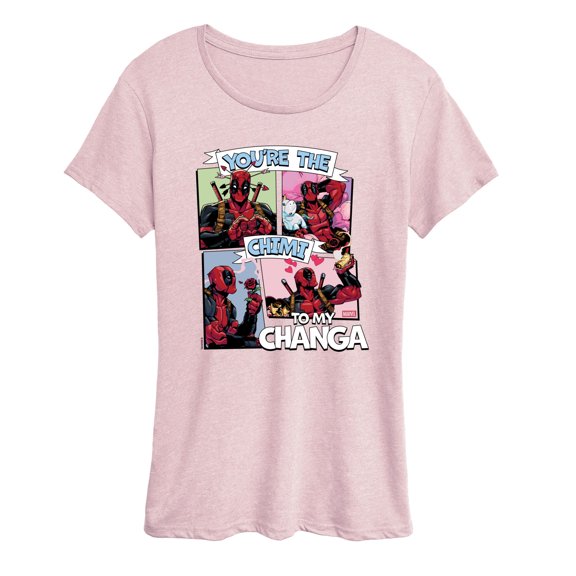 Deadpool - Chimichanga - Women's Short Sleeve Graphic T-Shirt