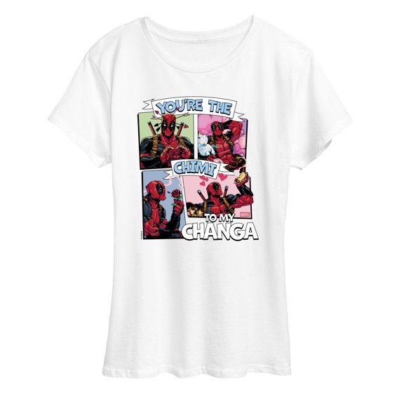 Deadpool - Chimichanga - Women's Short Sleeve Graphic T-Shirt