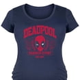 thumbnail image 1 of Deadpool - Collegiate - Women's Maternity Scoop Neck Graphic T-Shirt, 1 of 4