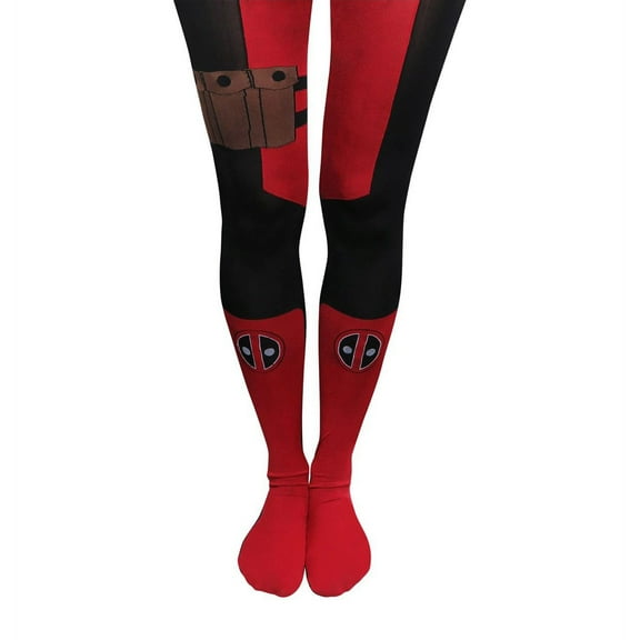 Marvel Deadpool Women's Sheer Costume Tights