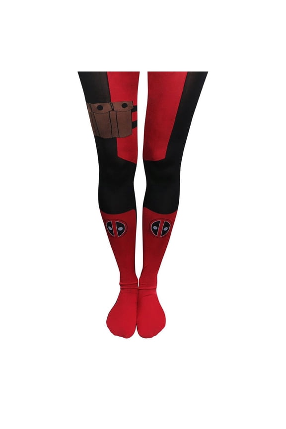 Marvel Deadpool Women's Sheer Costume Tights