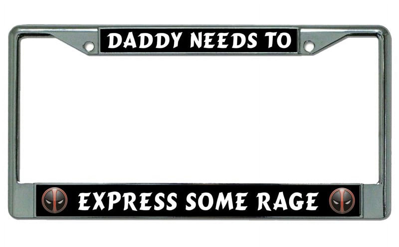 Deadpool License Plate Frame