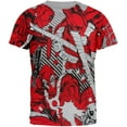 thumbnail image 1 of Deadpool - Dead Red All-Over T-Shirt - Small, 1 of 4