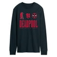 thumbnail image 1 of Deadpool - Deadpool Jersey - Men's Long Sleeve Graphic T-Shirt, 1 of 4