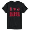 thumbnail image 1 of Deadpool - Deadpool Jersey - Men's Short Sleeve Graphic T-Shirt, 1 of 4