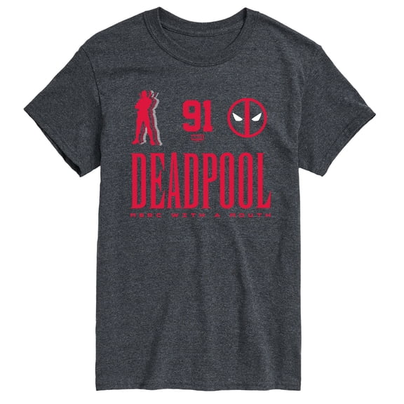 Deadpool - Deadpool Jersey - Men's Short Sleeve Graphic T-Shirt
