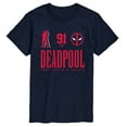 thumbnail image 1 of Deadpool - Deadpool Jersey - Men's Short Sleeve Graphic T-Shirt, 1 of 4